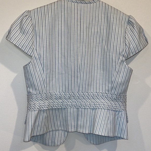 NWT BCBGMaxAzria Striped Jacket - Picture 9 of 10